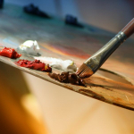 Museum Patrons Accidentally Matching Artworks Photographed