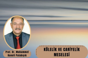 Kölelik ve Cariyelik Meselesi