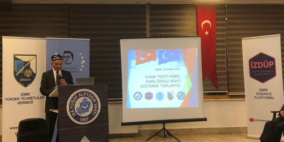 İzmir’de İlham Tohti’nin Nobel Barış Adaylığı İçin Toplantı